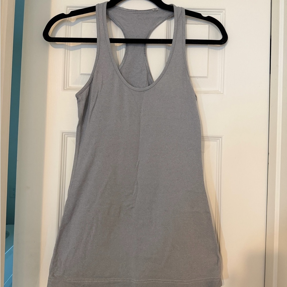 lululemon Gray Racerback Tank